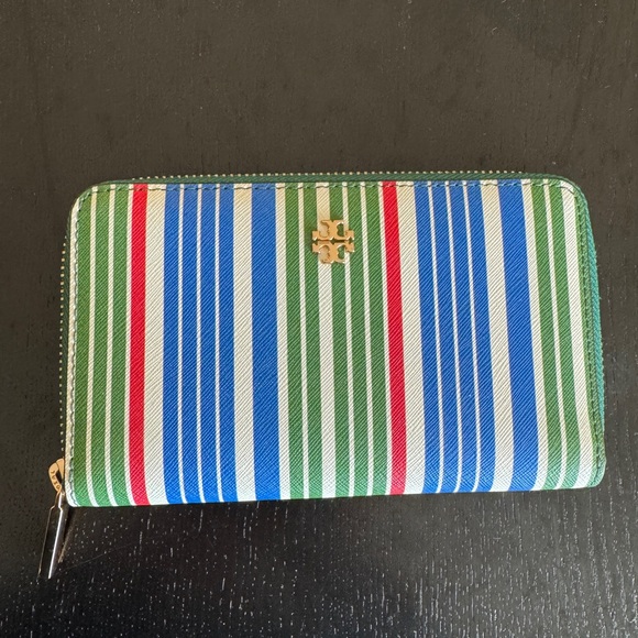 Tory Burch Emerson Continental Zip Wallet - Picture 1 of 3